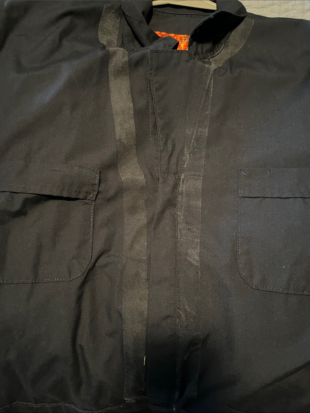 Men's Navy Work Coverall - Picture 3 of 4